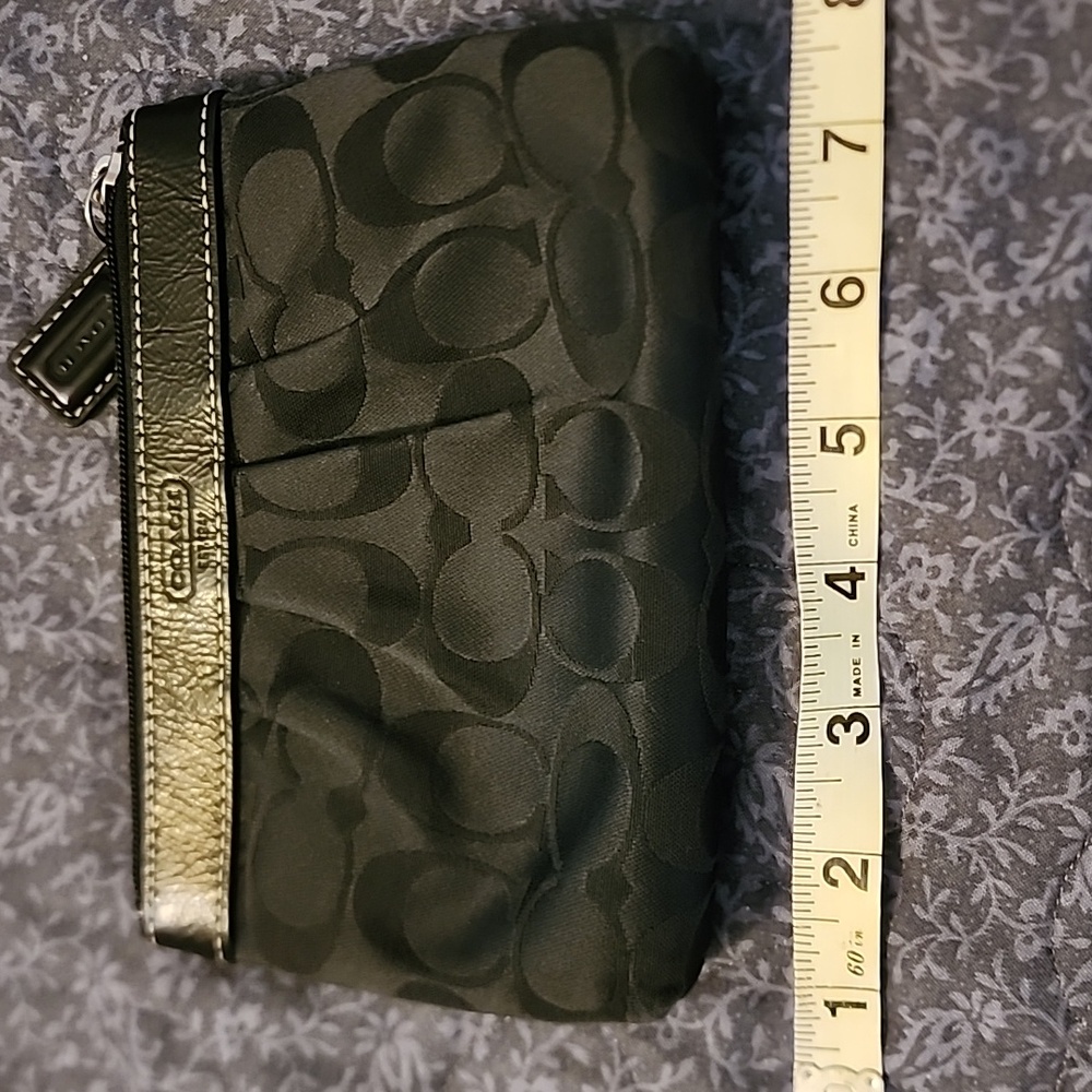 EUC COACH Black Clutch/ Pouch Bundle - Picture 10 of 10